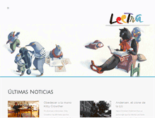 Tablet Screenshot of leetra.com